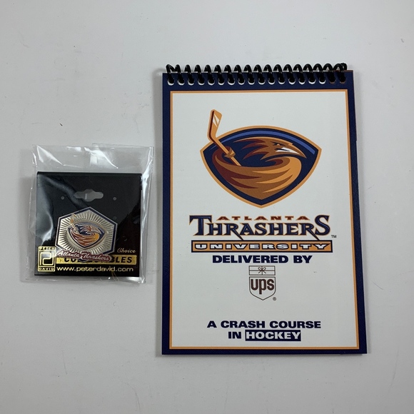 Atlanta Thrashers Enamel Lapel Jersey Pin + BONUS - Picture 3 of 6